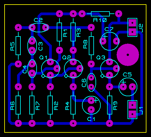 Generateur audio 004 - PCB