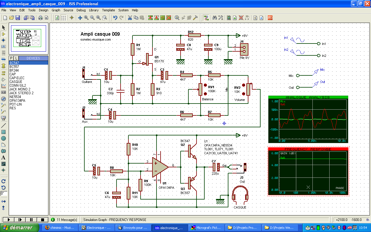 Electronique - Developpements