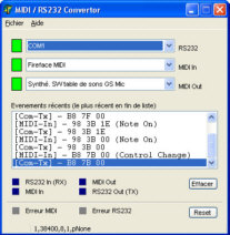 MIDI RS232 Convertor